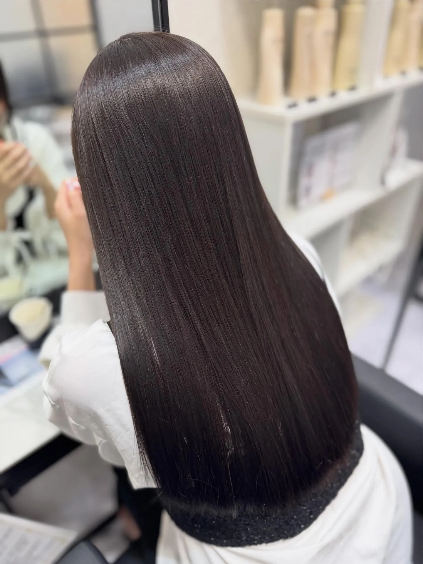 ✴︎lamchele✴︎ダークグレー×髪質改善トリートメント