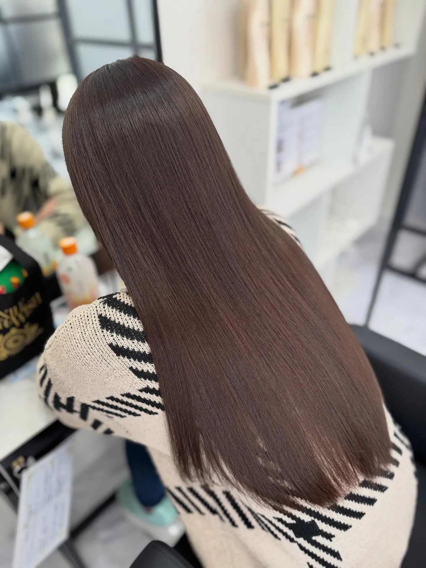 ✴︎lamchele✴︎アッシュブラウン×艶カラー×髪質改善...