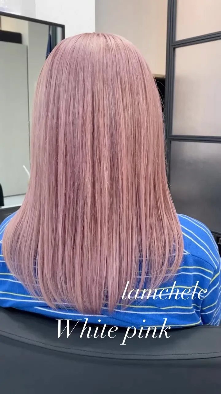 ✴︎lamchele✴︎ホワイトピンク